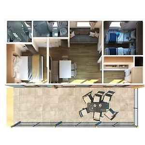 Victoria Mobilehome In Istra Premium Campingplatz Funtana